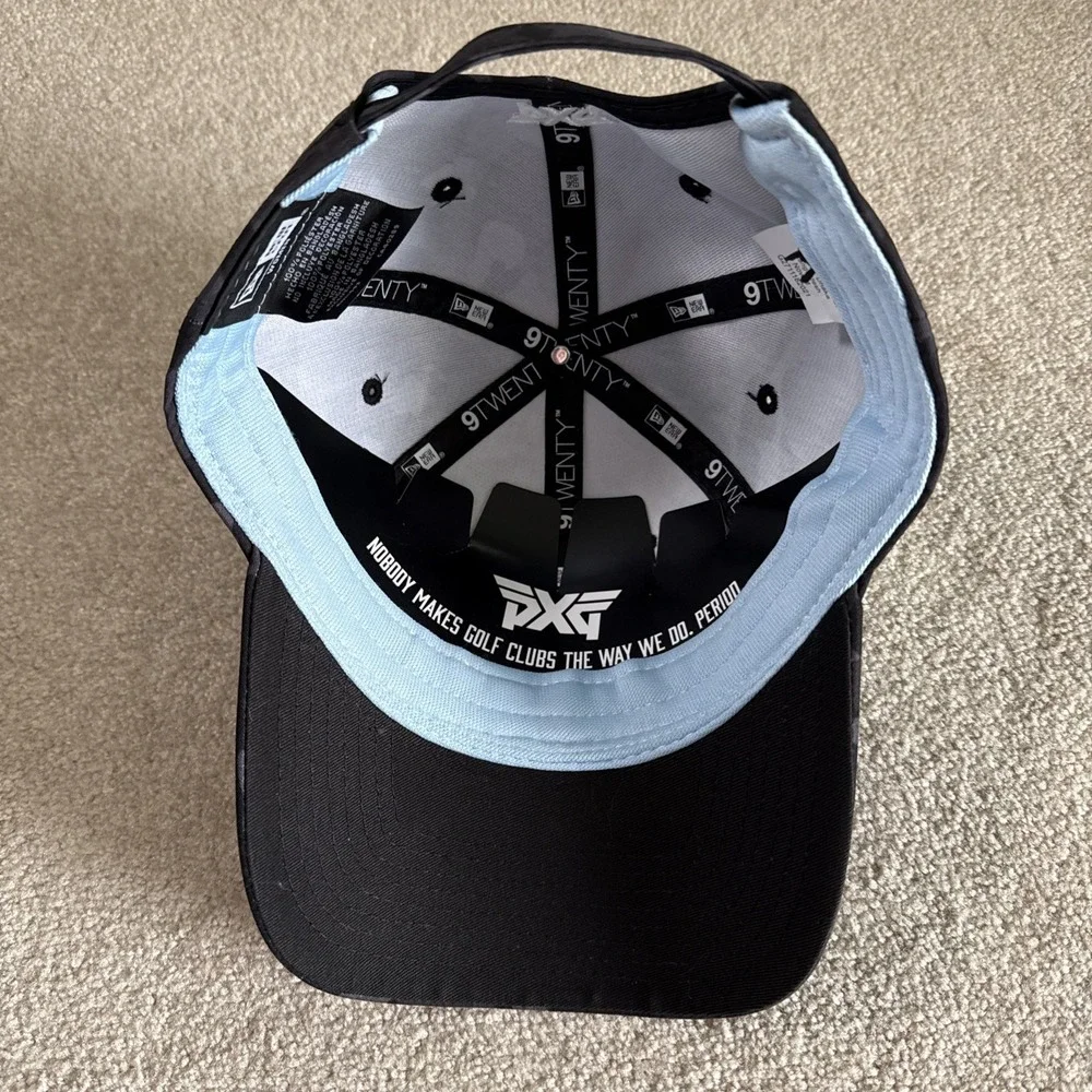 PXG New Era 9TWENTY Hat Black Camo Adjustable Golf Baseball Cap Polyester Womens